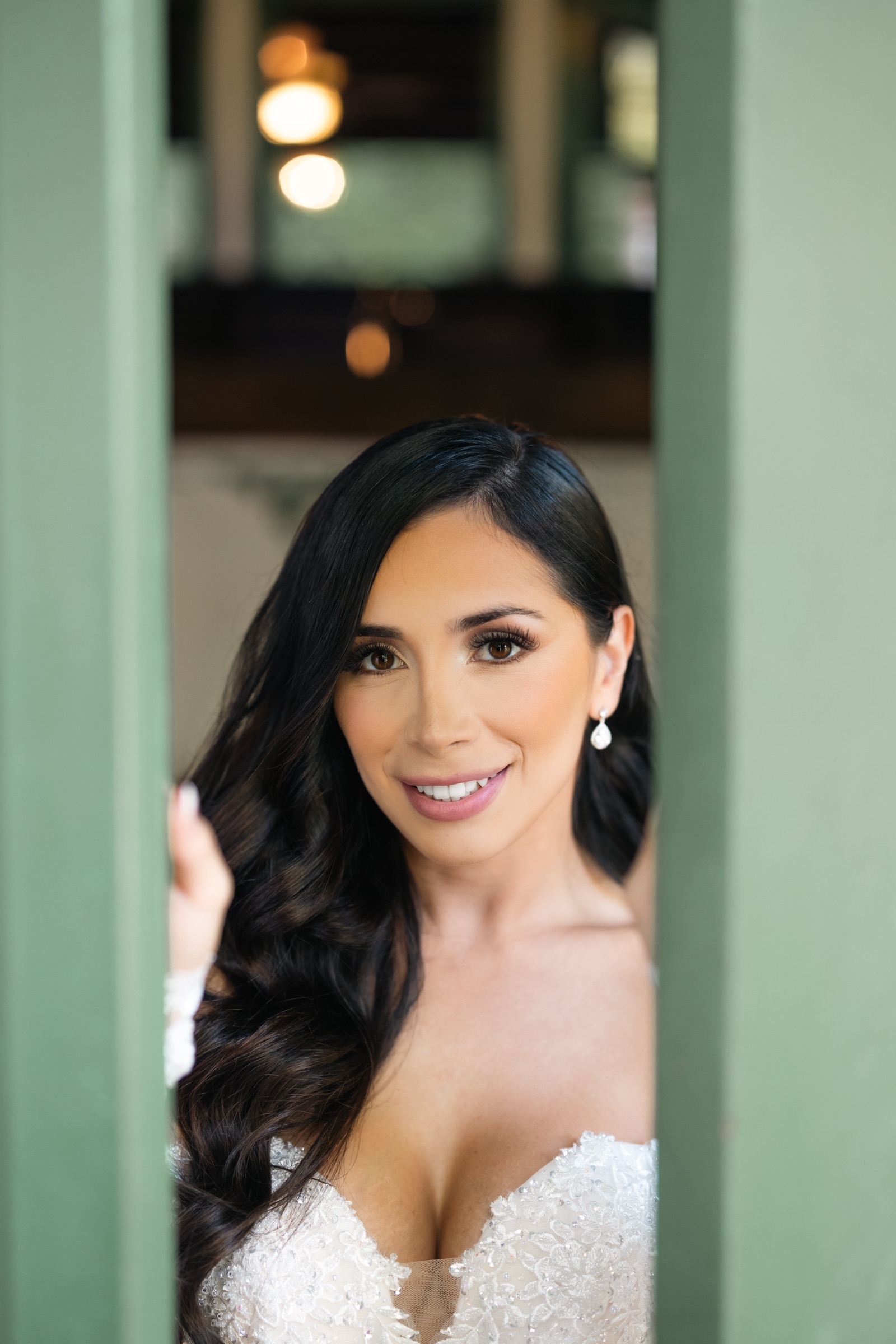 Michelle getting ready for her Rancho Las Lomas wedding at the Marriott Irvine