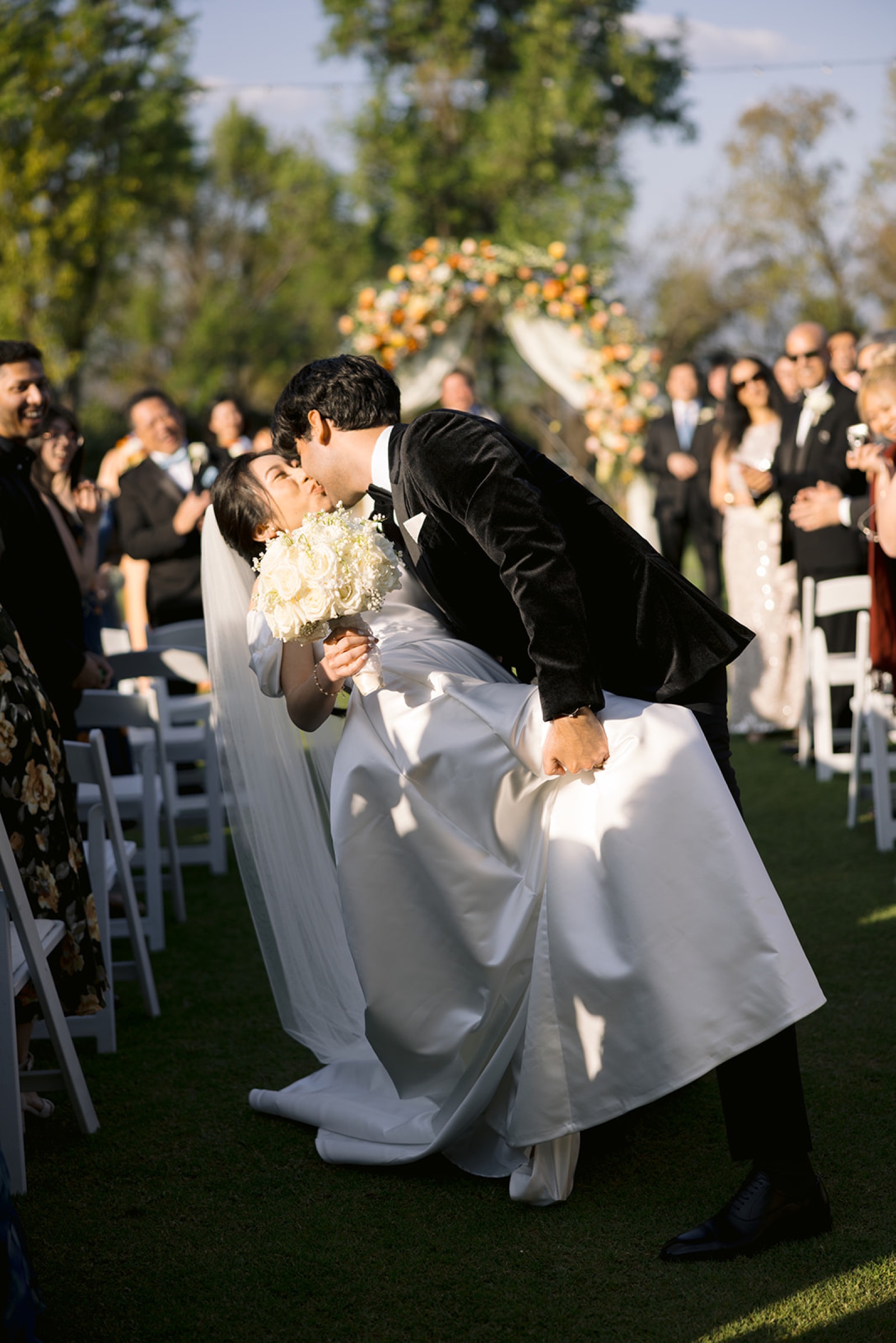 Couple portrait at South Hills Country Club