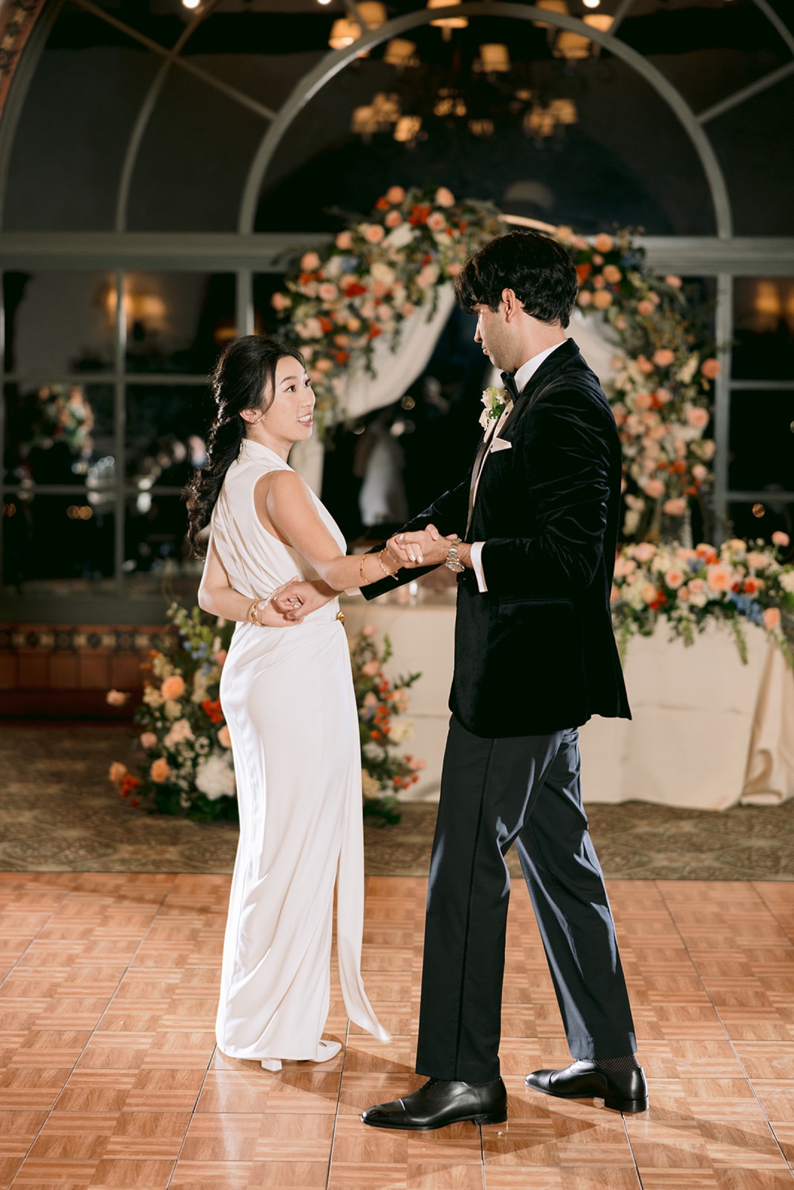First dance in the ballroom at South Hills