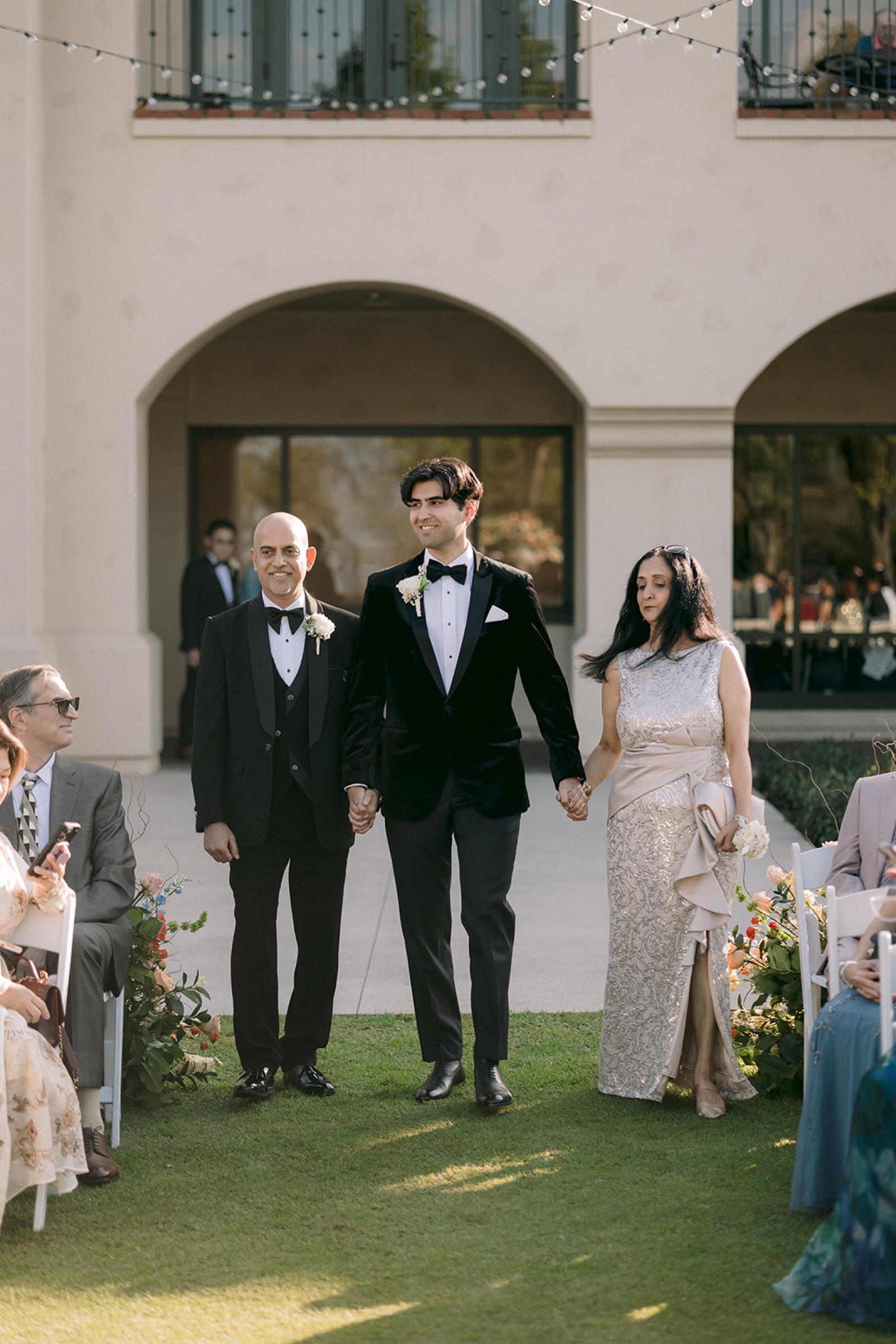 Reception details at South Hills Country Club