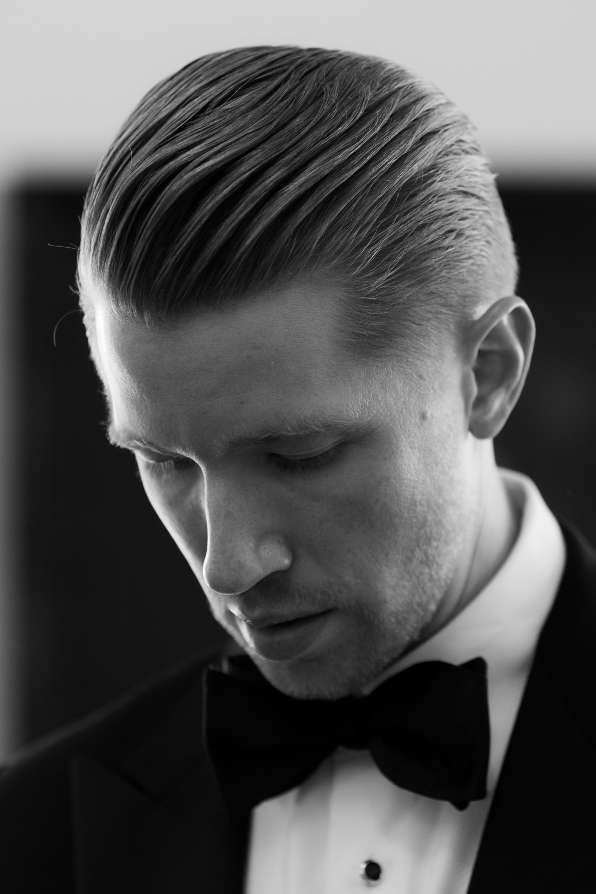 Editorial wedding portrait by Bokeh Weddings